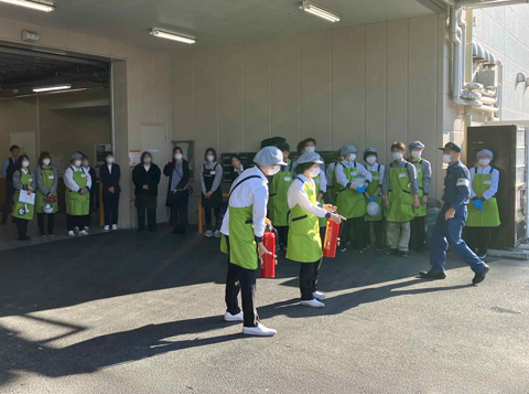防災訓練の実施